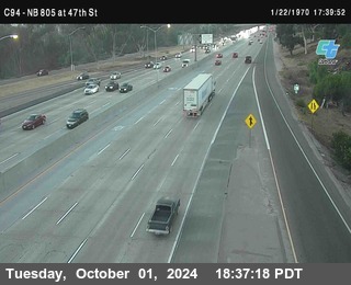 (C094) NB 805 : 47th Street (on ramp)