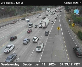 (C094) NB 805 : 47th Street (on ramp)