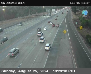 (C094) NB 805 : 47th Street (on ramp)