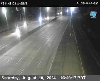 (C094) NB 805 : 47th Street (on ramp)