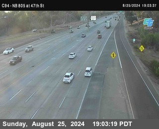 (C094) NB 805 : 47th Street (on ramp)