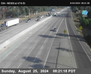 (C094) NB 805 : 47th Street (on ramp)