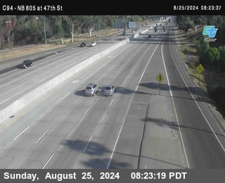 (C094) NB 805 : 47th Street (on ramp)