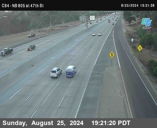 (C094) NB 805 : 47th Street (on ramp)