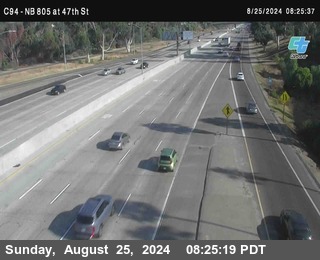 (C094) NB 805 : 47th Street (on ramp)