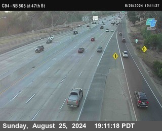 (C094) NB 805 : 47th Street (on ramp)