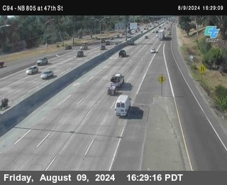 (C094) NB 805 : 47th Street (on ramp)