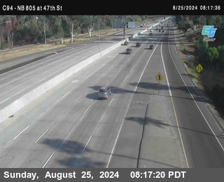 (C094) NB 805 : 47th Street (on ramp)