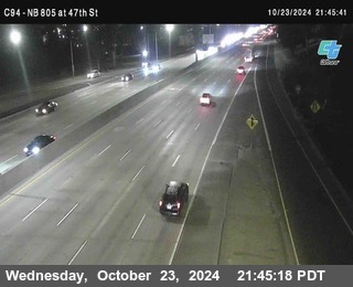 (C094) NB 805 : 47th Street (on ramp)