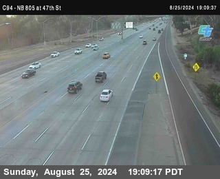 (C094) NB 805 : 47th Street (on ramp)