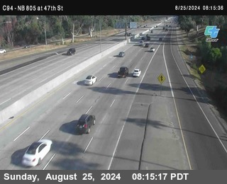 (C094) NB 805 : 47th Street (on ramp)