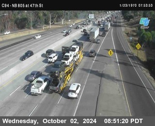 (C094) NB 805 : 47th Street (on ramp)