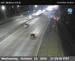 (C094) NB 805 : 47th Street (on ramp)