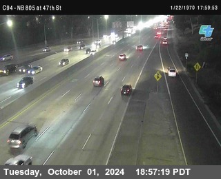 (C094) NB 805 : 47th Street (on ramp)