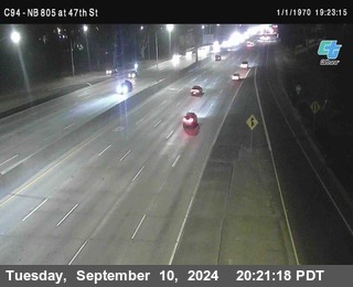 (C094) NB 805 : 47th Street (on ramp)