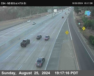 (C094) NB 805 : 47th Street (on ramp)