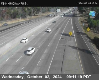 (C094) NB 805 : 47th Street (on ramp)