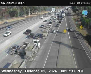 (C094) NB 805 : 47th Street (on ramp)