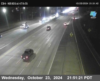 (C094) NB 805 : 47th Street (on ramp)