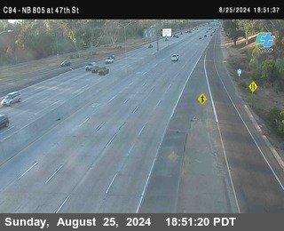 (C094) NB 805 : 47th Street (on ramp)