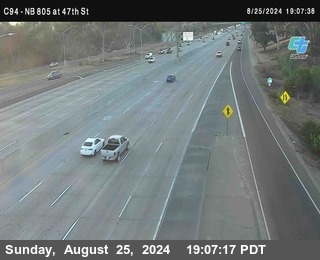 (C094) NB 805 : 47th Street (on ramp)