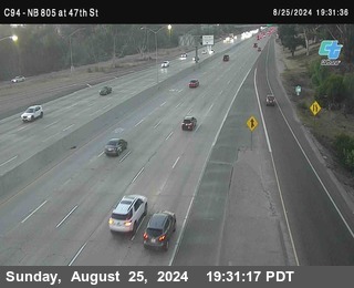 (C094) NB 805 : 47th Street (on ramp)