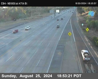 (C094) NB 805 : 47th Street (on ramp)