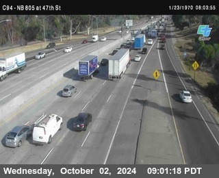 (C094) NB 805 : 47th Street (on ramp)