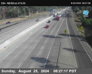 (C094) NB 805 : 47th Street (on ramp)