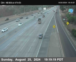 (C094) NB 805 : 47th Street (on ramp)