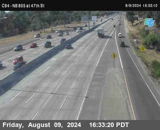 (C094) NB 805 : 47th Street (on ramp)