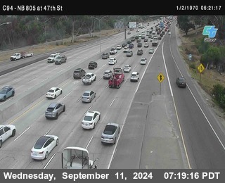 (C094) NB 805 : 47th Street (on ramp)