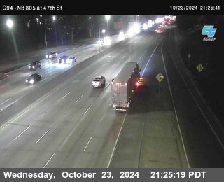 (C094) NB 805 : 47th Street (on ramp)