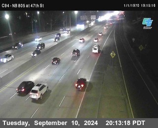 (C094) NB 805 : 47th Street (on ramp)