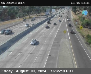 (C094) NB 805 : 47th Street (on ramp)