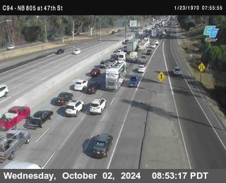 (C094) NB 805 : 47th Street (on ramp)