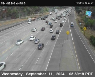 (C094) NB 805 : 47th Street (on ramp)