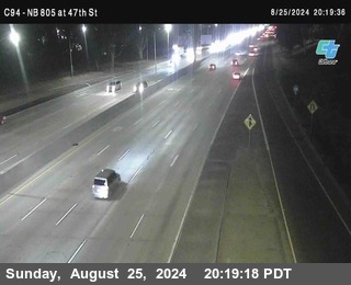 (C094) NB 805 : 47th Street (on ramp)