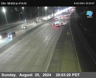 (C094) NB 805 : 47th Street (on ramp)