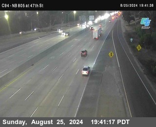 (C094) NB 805 : 47th Street (on ramp)