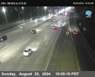 (C094) NB 805 : 47th Street (on ramp)