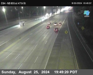 (C094) NB 805 : 47th Street (on ramp)