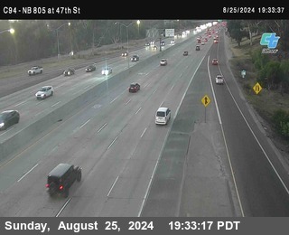 (C094) NB 805 : 47th Street (on ramp)