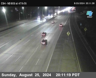 (C094) NB 805 : 47th Street (on ramp)