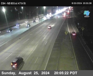 (C094) NB 805 : 47th Street (on ramp)