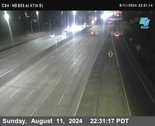 (C094) NB 805 : 47th Street (on ramp)