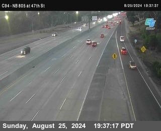 (C094) NB 805 : 47th Street (on ramp)