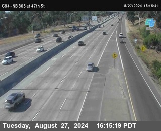 (C094) NB 805 : 47th Street (on ramp)