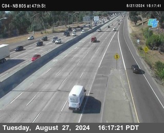 (C094) NB 805 : 47th Street (on ramp)