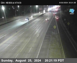 (C094) NB 805 : 47th Street (on ramp)